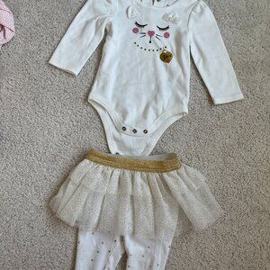 COPY - Juicy Couture Baby 2 piece skirt set